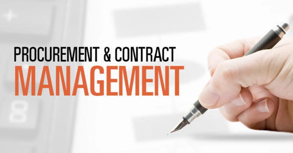ادارة العقود وادارة المشتريات