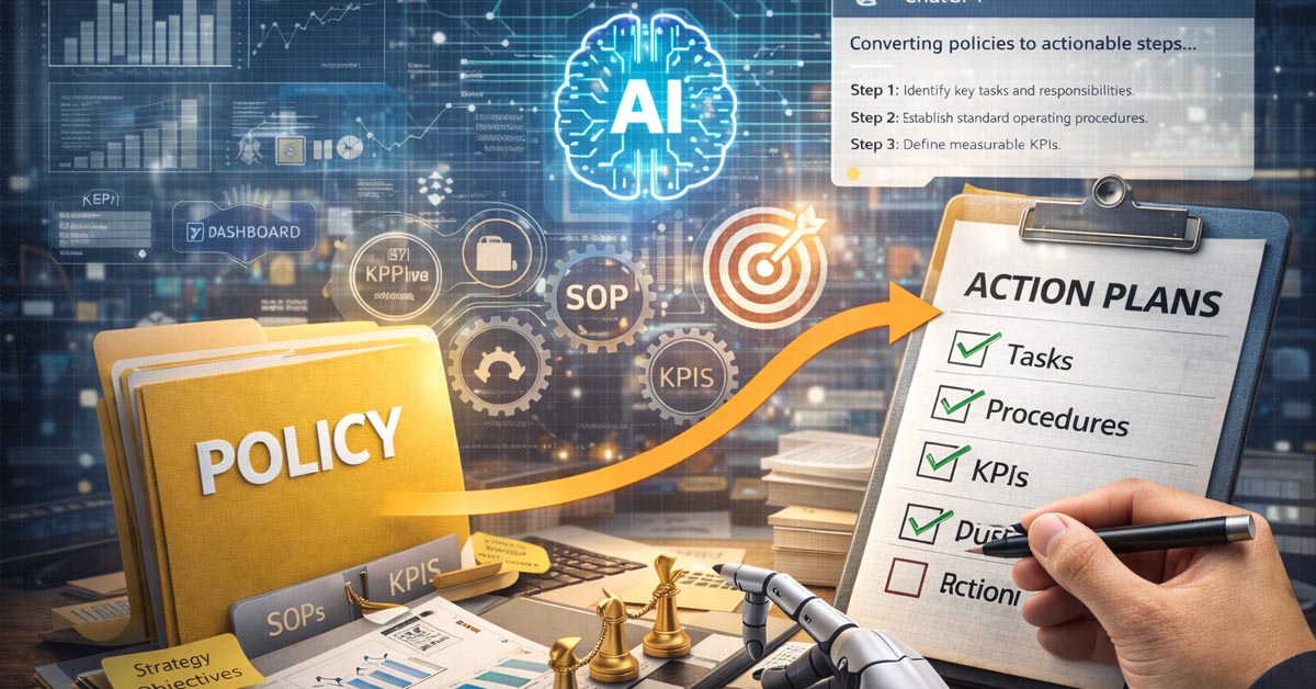 Business Policies to Action Plans using AI Training Course