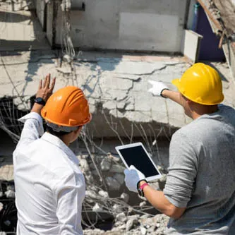 صورة من دورة التعافي المستدام  والتأهيل بعد الكوارث