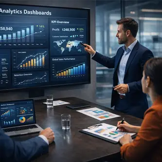 صورة من دورة إعداد التقارير الرقمية ولوحات المعلومات Dashboards