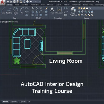 كورس تصميم الديكور باستخدام الاوتوكاد Autocad