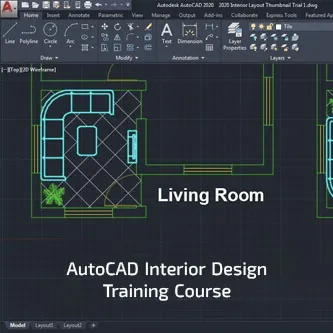 دورة تصميم الديكور باستخدام الاوتوكاد Autocad