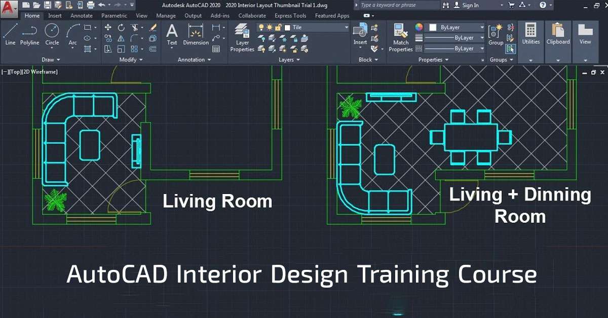 AutoCAD Interior Design Training Course