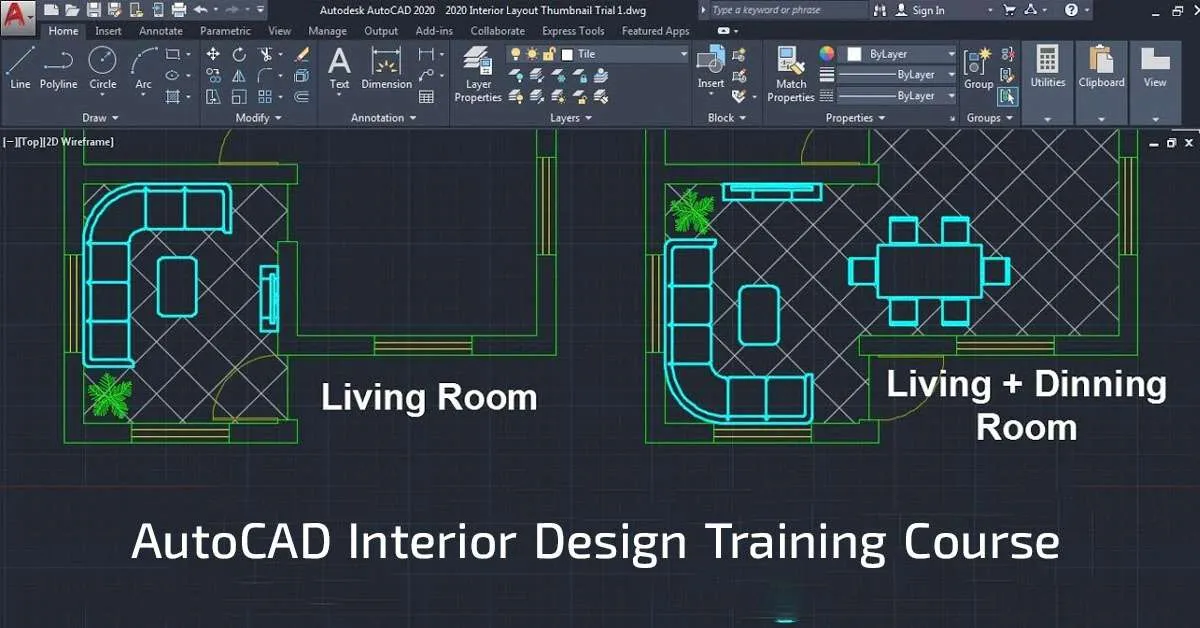 AutoCAD Interior Design Training Course