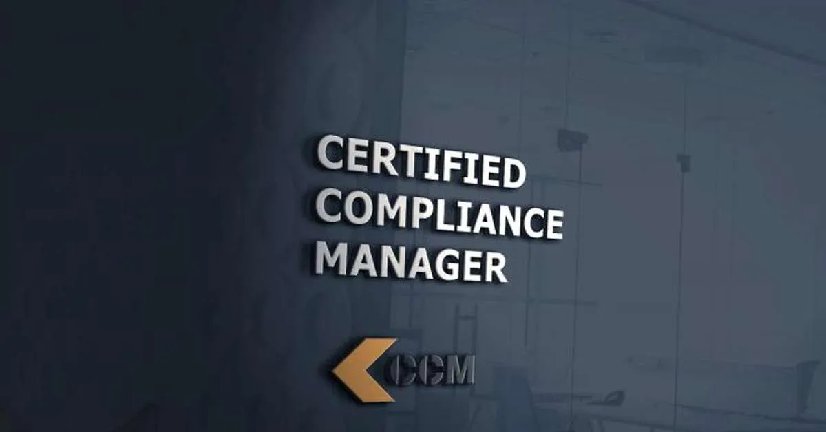 Certified Compliance Manager (CCM) Prep Training Diploma