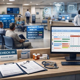 صورة من دورة ادارة العيادات الطبية