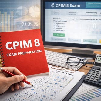 صورة من دبلومة التأهيل لامتحان CPIM 8