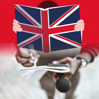 صورة من دورة اللغة الإنجليزية للإعلاميين والصحفيين