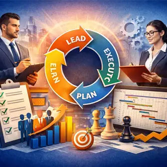 صورة من دورة تأهيل مديري الإدارة الوسطي Middle Management