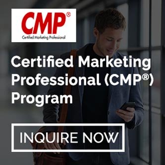 برنامج محترف تسويق معتمد (Certified Marketing Professional - CMP)