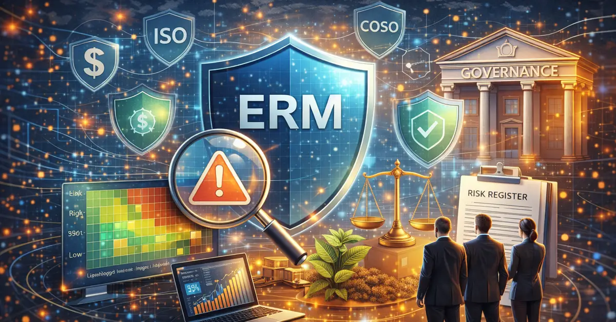 برنامج إدارة المخاطر المؤسسية والحوكمة للقيادات التنفيذية